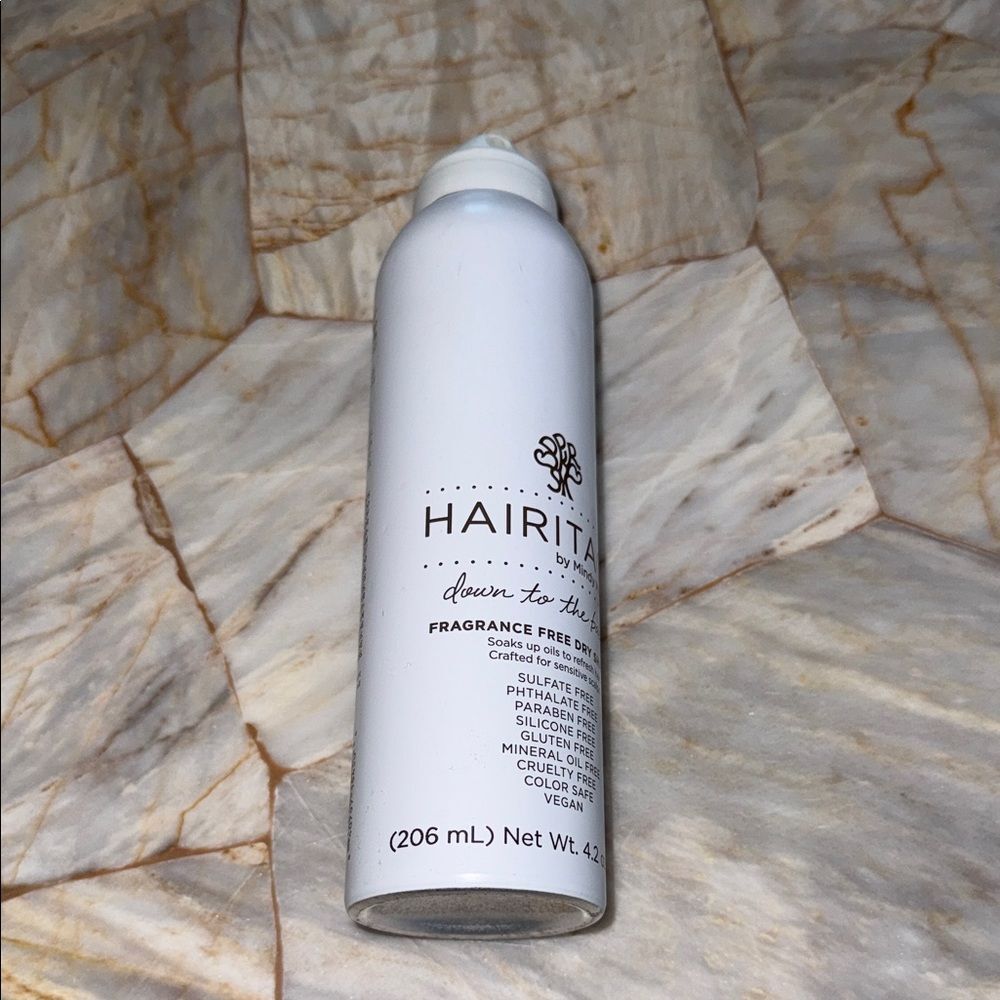 Hairitage by Mindy McKnight Fragrance Free Dry Shampoo 4.2 oz Sensitive Scalp